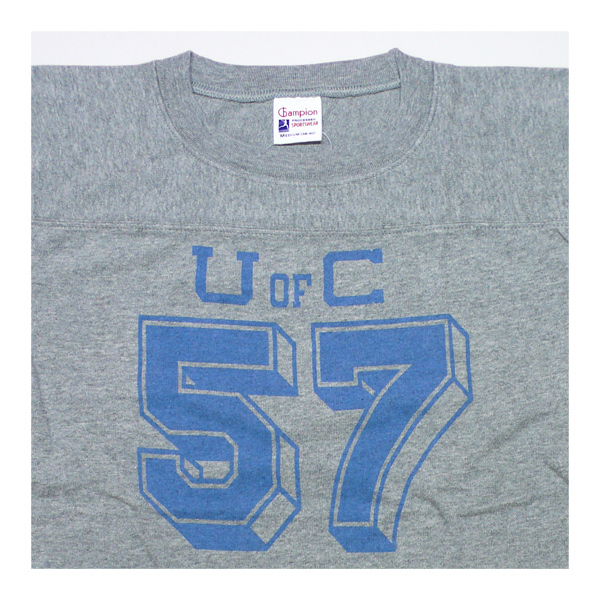 チャンピオン/ロングスリーブ・フットボール Tシャツ (C3-U410-070)