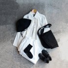 OTHER3: COMESANDGOES / WASHABLE WOOL DOWN BRIM BALLOON HATあご紐付き (NO.301373-B)