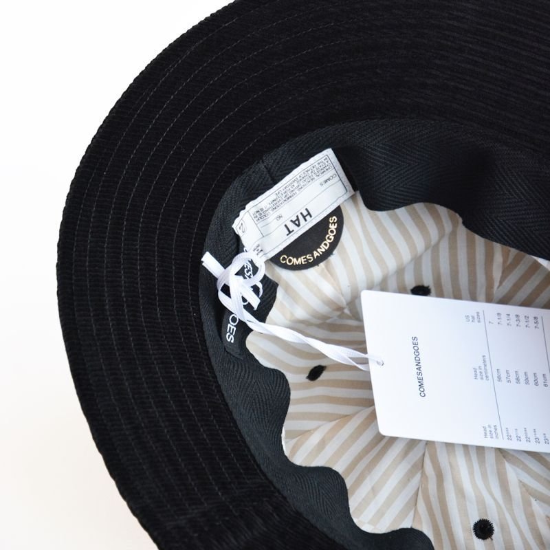 画像2: COMESANDGOES / CORDUROY BALLOON HAT