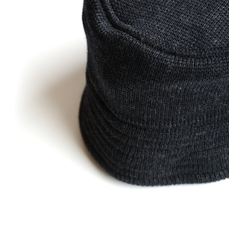 画像1: COMESANDGOES / WOOL KNIT BUCKET HAT (NO.28259-A)