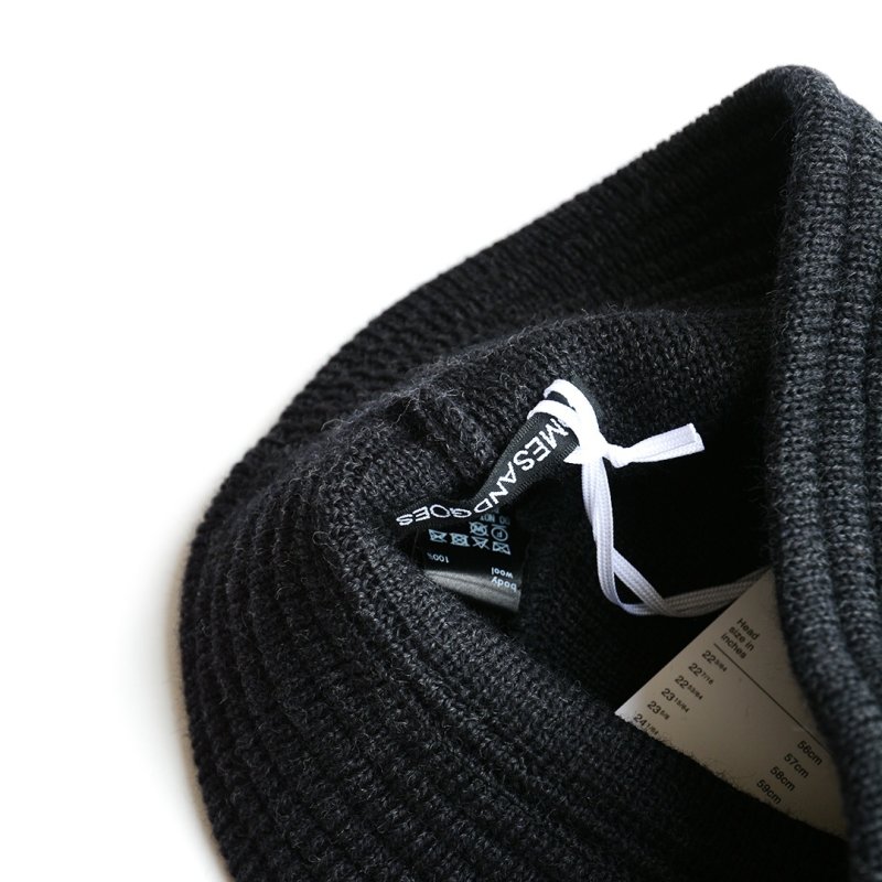 画像2: COMESANDGOES / WOOL KNIT BUCKET HAT (NO.28259-A)