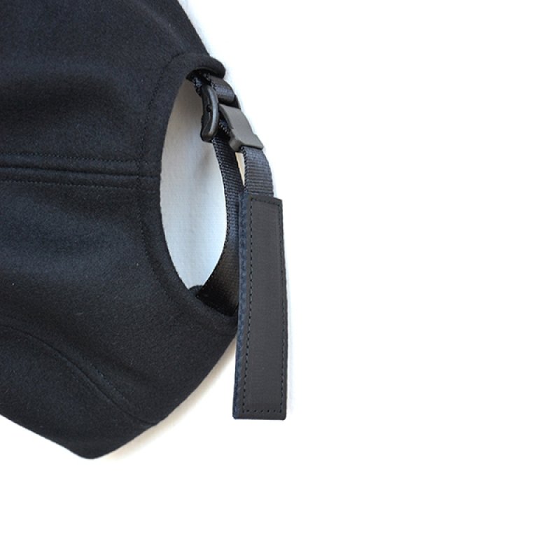 画像2: COMESANDGOES / WATER PROOF MELTON WOOL LITTLE BRIM CAP