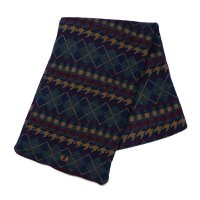 フレッドペリー/フェアアイルマフラー チャコール（F9851-29）