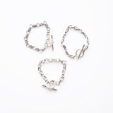 GENERAL by Lemontea / GENERAL 925 SILVER T-BAR BRACELET(GEN-050,GEN-051,GEN-053)