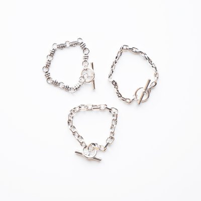 画像1: GENERAL by Lemontea / GENERAL 925 SILVER T-BAR BRACELET(GEN-050,GEN-051,GEN-053)