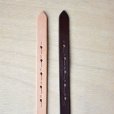 画像4:  JABEZ CLIFF / STIRRUP LEATHER BELT (2.0cm幅） (4)