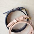 画像2:  JABEZ CLIFF / STIRRUP LEATHER BELT (2.0cm幅） (2)