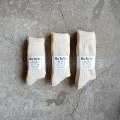 RoToTo  / ORGANIC COTTON DAILY 3 PACK SOCKS