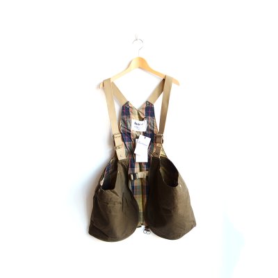 画像2: BARBOUR× norbit / DRY WAX BAG VEST（262UBA0785）