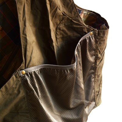 画像5: BARBOUR× norbit / DRY WAX BAG VEST（262UBA0785）