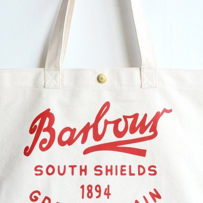 画像3: BARBOUR/Script LOGO TOTE BAG (261UBA0752）