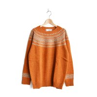 NOR'EASTERLY/L/S WIDE NECK 2TONE NORDIC 21aw