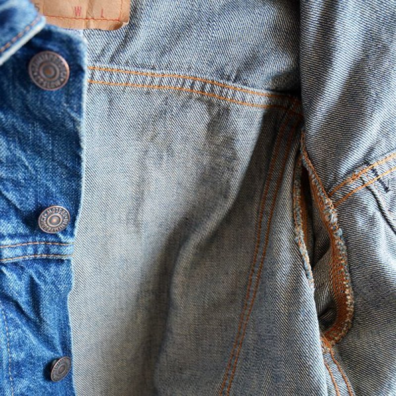 画像1: orSlow / 60's DENIM JACKET (USED WASH)