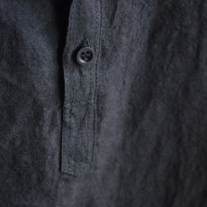 画像3: orslow / UNISEX PULLOVER Linen "BLACK" (3)