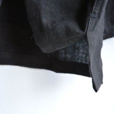 画像5: orslow / UNISEX PULLOVER Linen "BLACK" (5)