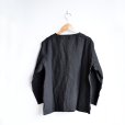 画像6: orslow / UNISEX PULLOVER Linen "BLACK"