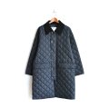 BARBOUR / BURGHLEY QUILT BLACK （SMQ0039）