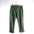 画像1: orSlow/ SLIM FIT FATIGUE PANTS  グリーン (1)