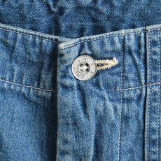 画像3: orSlow/ SLIM FIT FATIGUE PANTS denim 2 year wash (3)