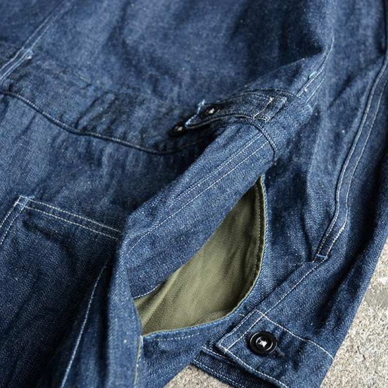 画像1: *A VONTADE / Selvedge Denim Mil.Overalls