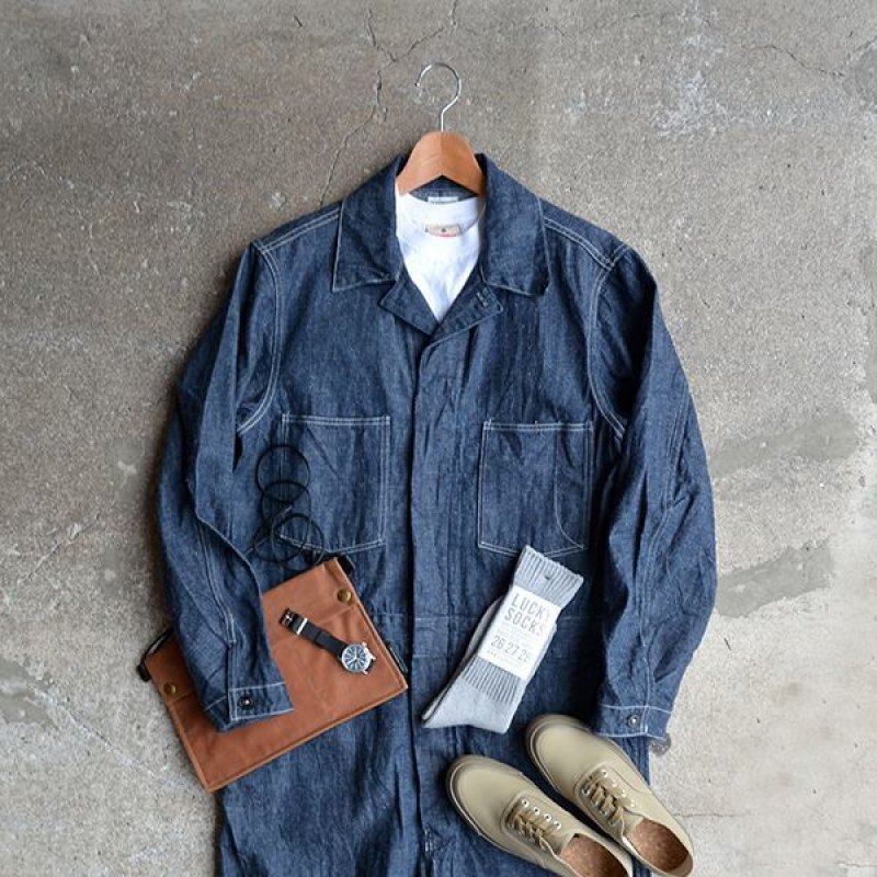 画像3: *A VONTADE / Selvedge Denim Mil.Overalls