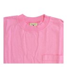 MORE DEDAIL1: グッドウェア/ポケットTシャツ ピンク