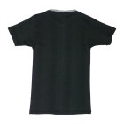MORE DEDAIL3: ミラー/リンガー ショートスリーブTシャツ ブラック×グレー
