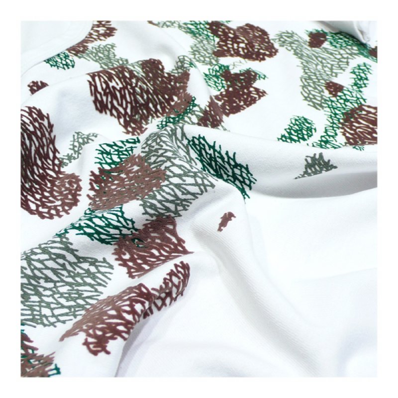 画像2: トリッキーマウンテン/“GRASSY CAMO” SHORT SLEEVE TEE (TM1109-C ホワイト)