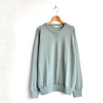 画像1: YAAH/ CREW NECK SWEATER -COTTON CASHMERE- (1)