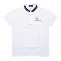 フレッドペリー/チップライン クレリック ポケットポロシャツ（F1143-101）