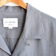 画像5: STILL BY HAND / Linen Open Collar S/S Shirts