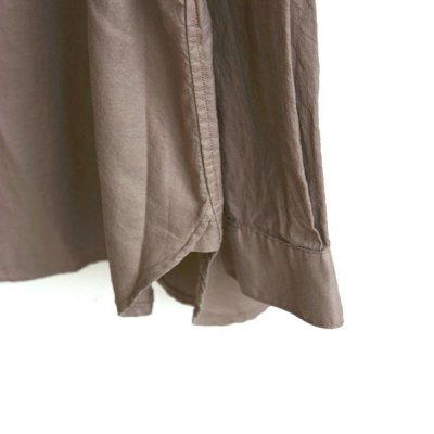 画像8: STILL BY HAND / Cotton/Silk Band Collar Shirts（SH03221）