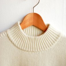 画像4: STILL BY HAND / ボトルネックガンジーセーター (4)
