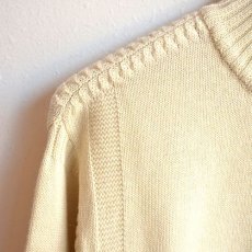画像5: STILL BY HAND / ボトルネックガンジーセーター (5)