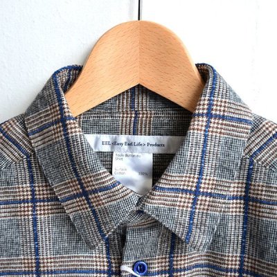 画像4: EEL products / 陶器釦のシャツ(E-19466)