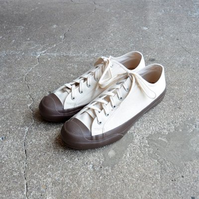 画像2: DOEK SHOE INDUSTRIES / COURT - ECRU BROWN