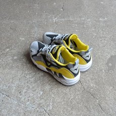 画像4: MIZUNO  / WAVE RIDER 1S グレー×ブラック×イエロー（D1GA193247） (4)