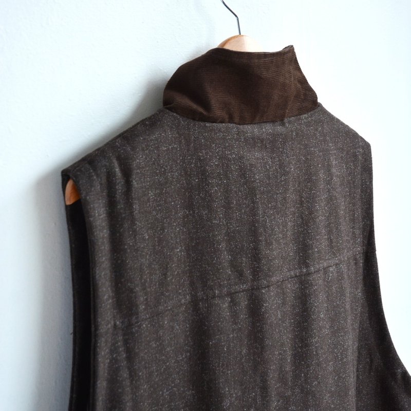 画像2: PORTRAITE (ポートレイト) / OVER VEST WOOL (005-EQ)