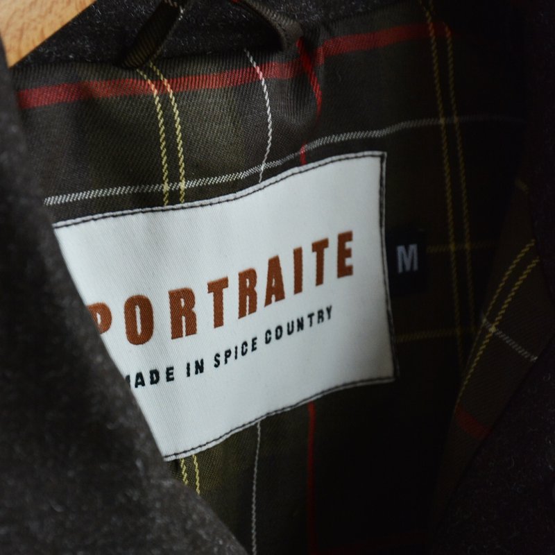 画像1: PORTRAITE (ポートレイト) / OVER VEST WOOL (005-EQ)