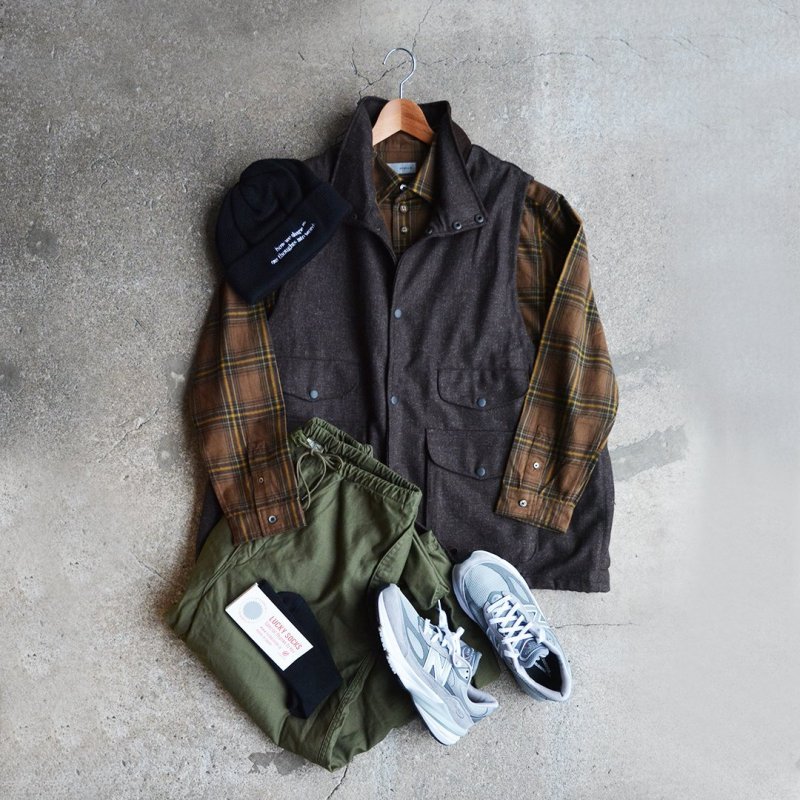 画像3: PORTRAITE (ポートレイト) / OVER VEST WOOL (005-EQ)