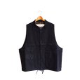画像2: PORTRAITE (ポートレイト) / OVER VEST TWILL & WOOL (005-RR-EQ) (2)