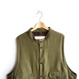 画像5: PORTRAITE (ポートレイト) / OVER VEST TWILL & WOOL (005-RR-EQ) (5)
