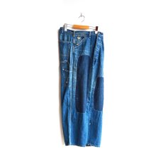 画像2: orSlow / FARMER'S REWORK PAINTER PANTS BOTH LEG  (01-5126-196B) (2)