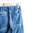 画像8: orSlow / Wide Fit 30’s Painter Pants -Denim Used- (01-5126-95) (8)