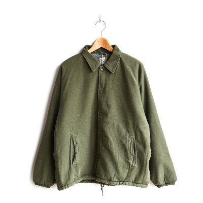 画像1: orSlow / VINTAGE WASHED COACH JACKET WITH FLEECE
