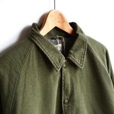 画像4: orSlow / VINTAGE WASHED COACH JACKET WITH FLEECE (4)