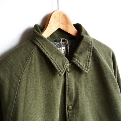 画像4: orSlow / VINTAGE WASHED COACH JACKET WITH FLEECE
