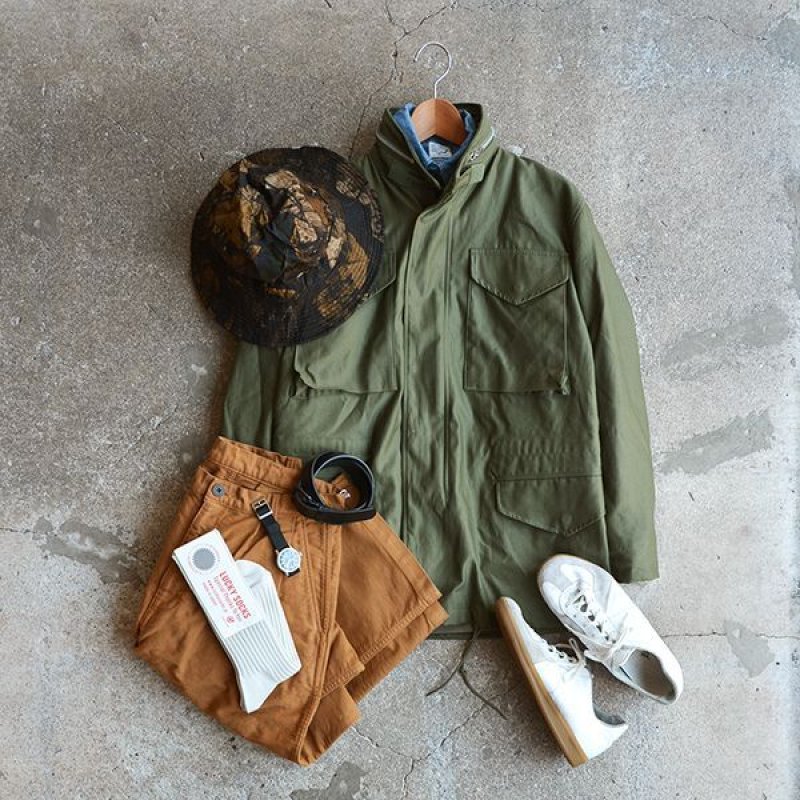 画像3: orslow / M-65 FIELD JACKET ArmyGreen 