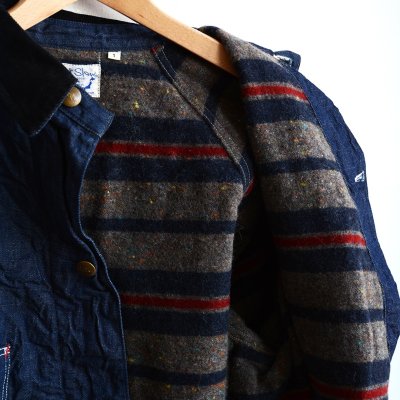 画像8: orSlow / WOOL LINER RELAX FIT COVERALL