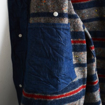 画像9: orSlow / WOOL LINER RELAX FIT COVERALL
